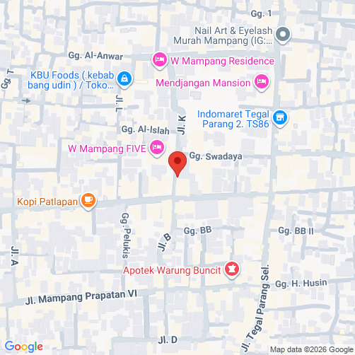 Map of  (Jakarta Selatan, Jakarta)