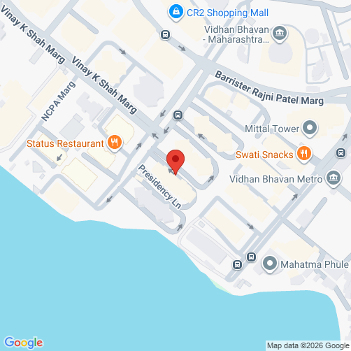 Map of  (Nariman Point, Mumbai)